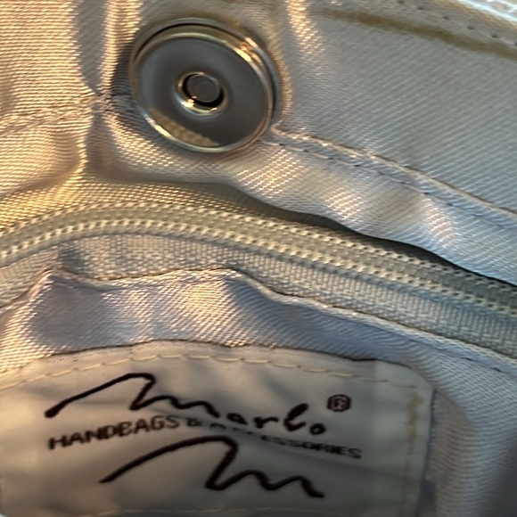 Vtg Marlo Small ART DECO Silver METAL MESH Evening Bag Chain Strap evening Purse - Picture 8 of 8